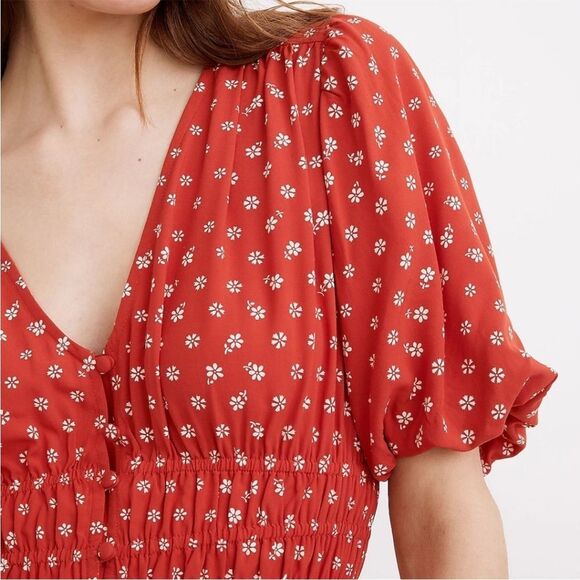 Madewell | Sophia Mini Dress in Bandana Flower size M - Picture 4 of 15